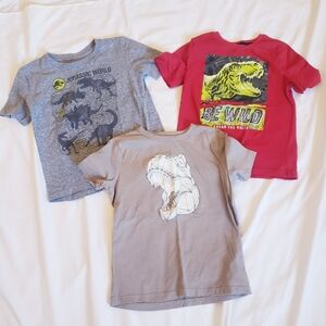 Boys Size 6 Dinosaur Graphic Tees